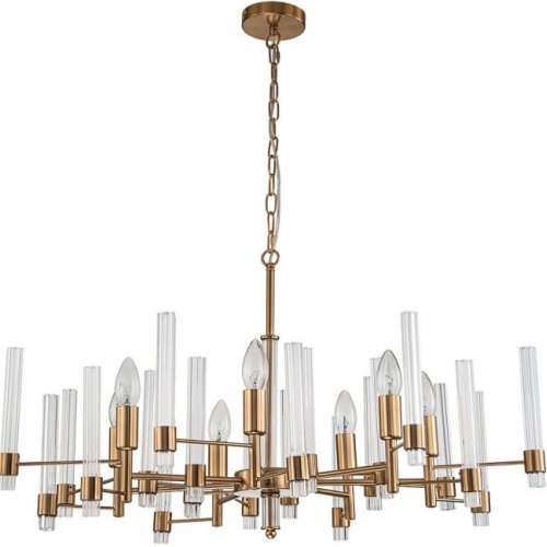 Подвесная люстра Indigo Favara 11040/7P Brass V000461