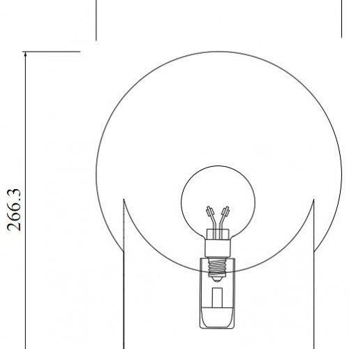 Настольная лампа Eurosvet Pax 01167/1 латунь