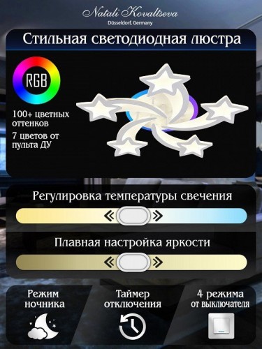 Накладной светильник Natali Kovaltseva 43723