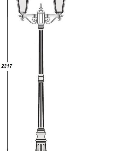 Наземный фонарь Oasis Light 79759SА Gb
