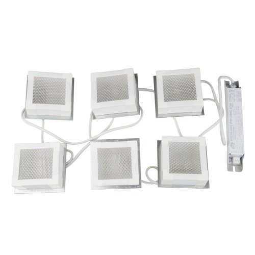Встраиваемый светодиодный светильник (UL-00007427) Uniel ULP-1010 42W/4000К IP40 Grilyato White KIT06