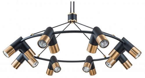 Подвесная люстра Indigo Doppio 11036/16P Black Подвесная люстра Indigo Doppio 11036/16P Black