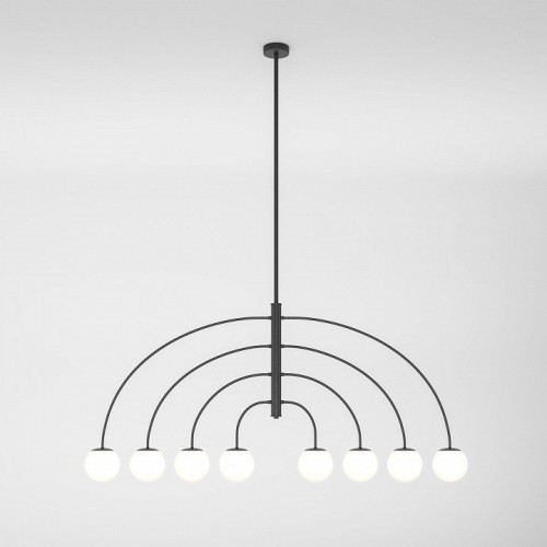 Потолочная люстра Eurosvet Cenacolo 30179/8 черный