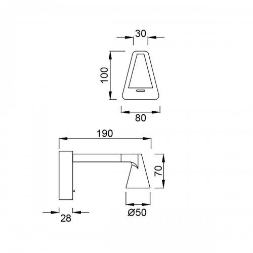 Настенный светильник Mantra Africa 9412