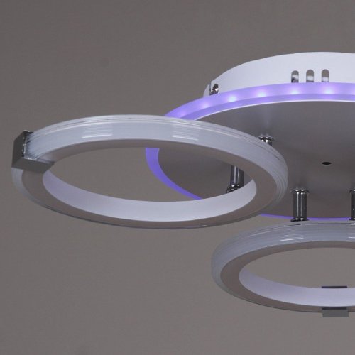 Потолочная люстра Reluce 06319-3.3-03 WH+CR (RGB)