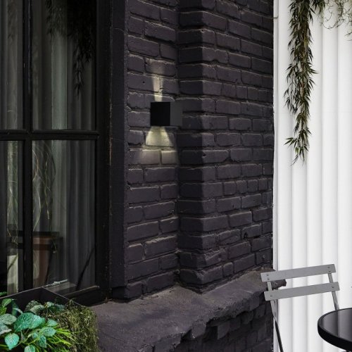 Архитектурная подсветка Uniel ULU-S55B-2x3W/3000K+4000K+6000K IP65 BLACK