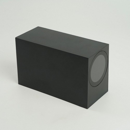 Светильник садово-парковый Feron.ONE DH051-P,на стену, 2*GU10 220-240V, черный пластик 51546