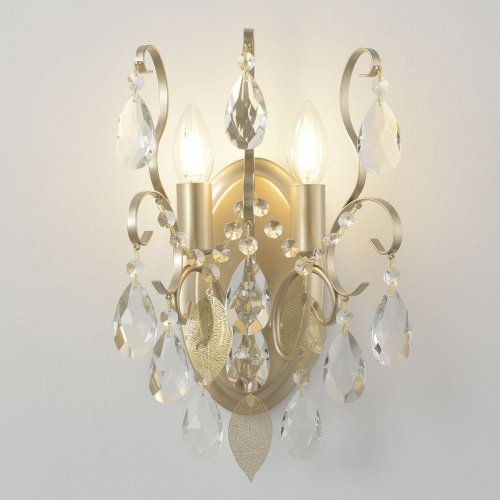 Настенный светильник Crystal Lux Esmiralda AP2 Gold Настенный светильник Crystal Lux Esmiralda AP2 Gold