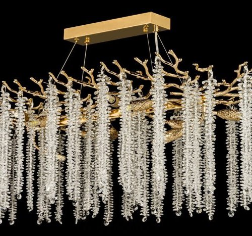 Подвесная люстра Tavenna Gold Tavenna H 1.5.100x40.100 G Подвесная люстра Tavenna Gold Tavenna H 1.5.100x40.100 G