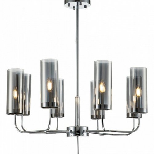 Люстра на штанге Indigo Balletto 13014/8R Chrome