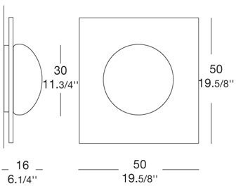 Настенно-потолочный светильник GIO 0404050364802 Настенно-потолочный светильник GIO 0404050364802
