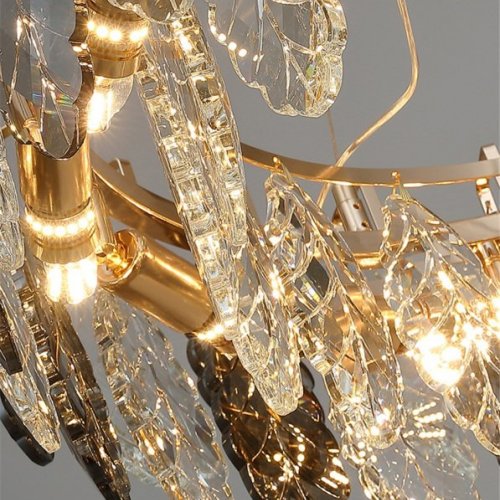 Подвесная люстра D8011P D8011P/R-1000 gold/smoky