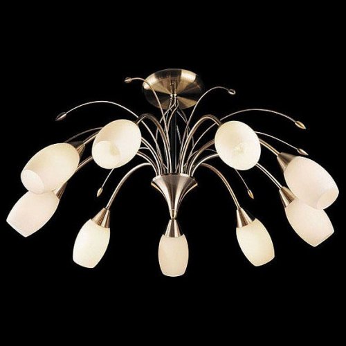 Потолочная люстра 22080 22080/9 античная бронза Потолочная люстра 22080 22080/9 античная бронза