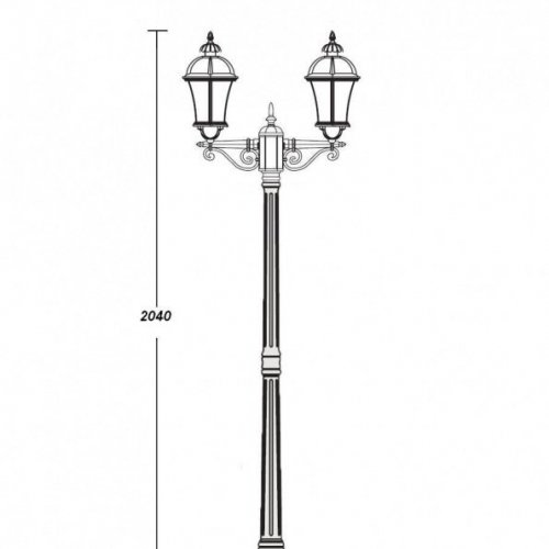 Наземный фонарь Oasis Light 95208L A Gb