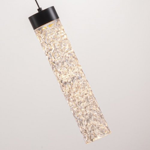 Подвесной светильник MD24030028 MD24030028-1A matt black/clear