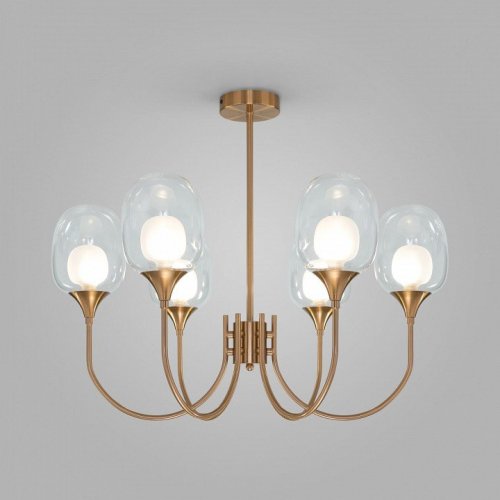 Потолочная люстра Eurosvet Spritz 70217/6 латунь