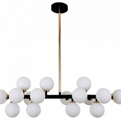 Подвесная люстра Lumina Deco Marsiada LDP 6033-16 BK+MD Подвесная люстра Lumina Deco Marsiada LDP 6033-16 BK+MD