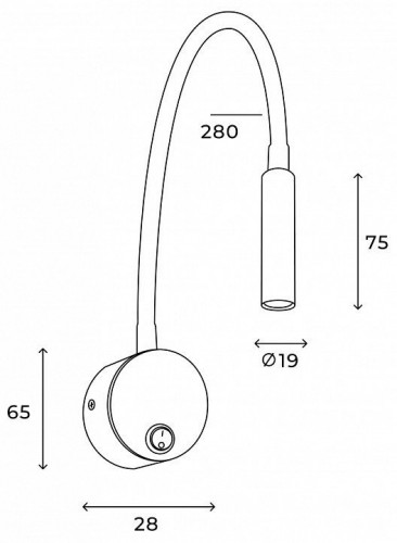 Бра Hesby Lighting Edge HSBL_0208