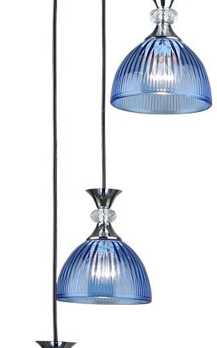 Подвесная люстра Seven Fires Leki WD3629/3P-CR-BL