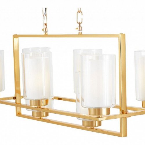 Подвесная люстра Lumina Deco Lino LDP 1239-8 F.GD