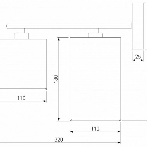 Бра Eurosvet Pastel 60151/2 хром