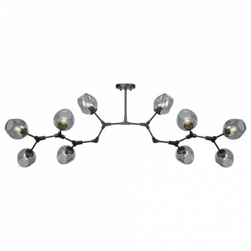 Люстра на штанге AM-Group LOFT LOFT-10 BK