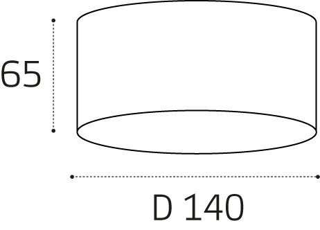 Светильник потолочный Italline IT014-0206 black