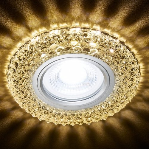 Точечный светильник Ambrella light Декоративные Кристалл Лайт S291 CH/W