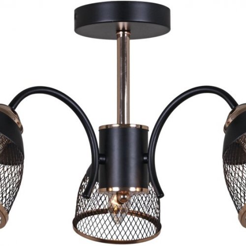 Потолочная люстра  01505-0.3-03 BK+FGD Потолочная люстра  01505-0.3-03 BK+FGD