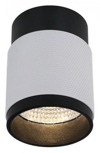 Накладной светильник iLedex Technical Delta 1955-10W-3000K-36 BK+WH