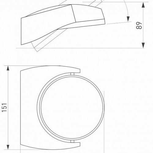 Архитектурная подсветка Arlight LGD-EYE-WALL 029979 Архитектурная подсветка Arlight LGD-EYE-WALL 029979
