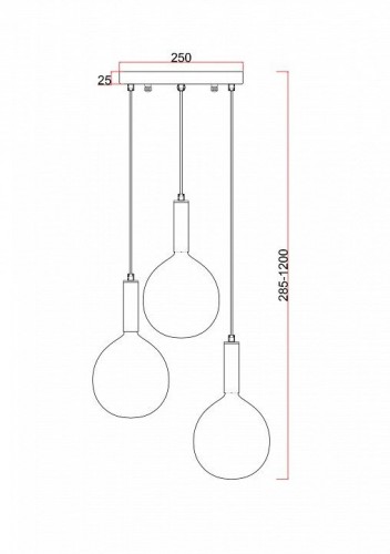 Подвесной светильник Freya Sway FR5269PL-03BZ1