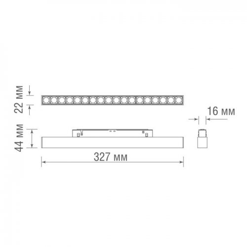 Трековый светильник Eye DL20291NW18BND