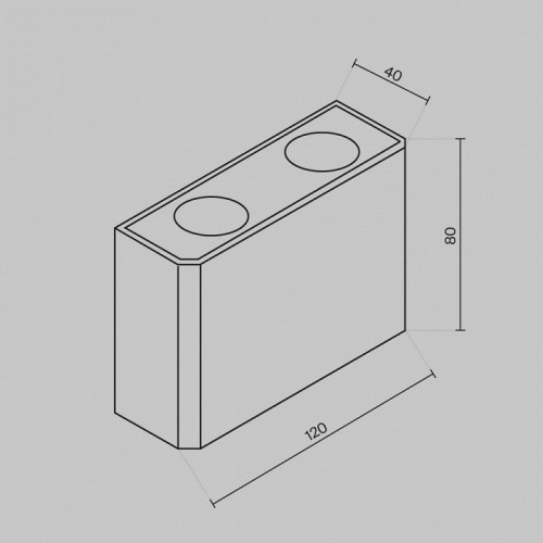 Накладной светильник Maytoni Show O433WL-L4W3K