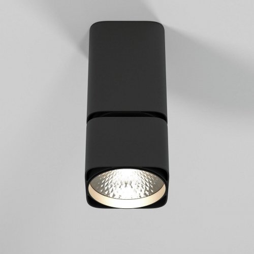 Потолочный светодиодный светильник Elektrostandard Cubus 25043/LED 10W 4000K черный a063682