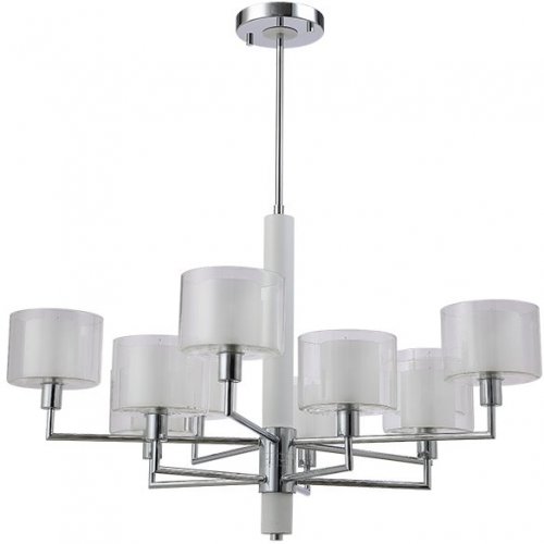 Подвесная люстра Crystal Lux Maestro SP-PL5+5 Chrome