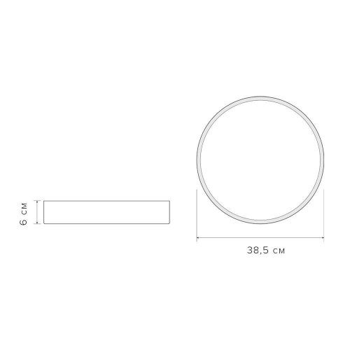 Потолочный светодиодный светильник Jazzway PPB Sсandic-R 5036956 Потолочный светодиодный светильник Jazzway PPB Sсandic-R 5036956