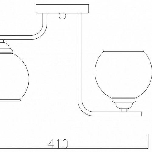 Потолочная люстра Escada Elli 1134/2 Потолочная люстра Escada Elli 1134/2