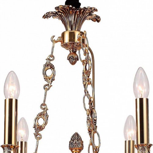 Подвесная люстра Lucia Tucci Firenze 1781.6.2 Antique Gold