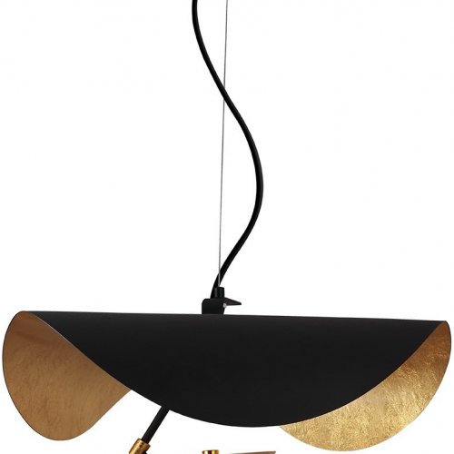 Подвесной светильник 8821 8821P/D400 black/gold