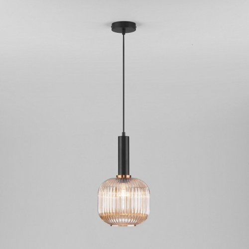 Подвесной светильник Eurosvet Bravo 50182/1 янтарь