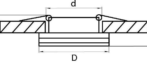 Встраиваемый светильник Lightstar Maturo 070262 Встраиваемый светильник Lightstar Maturo 070262