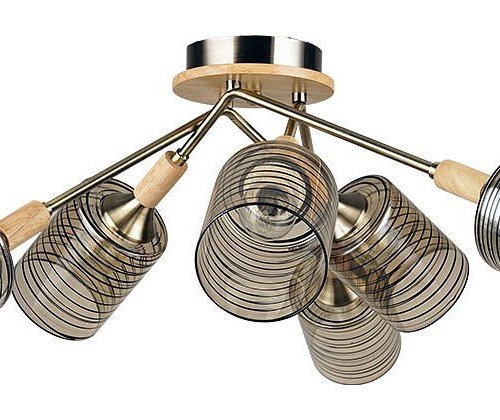 Потолочная люстра Arte Lamp Maria A4536PL-6AB Потолочная люстра Arte Lamp Maria A4536PL-6AB