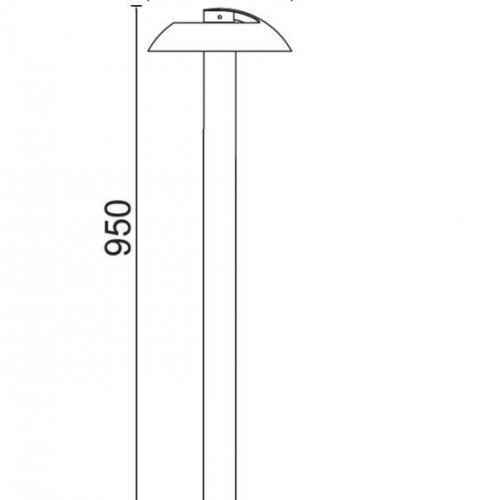 Наземный светильник SPRIL W2252M-950 Gr