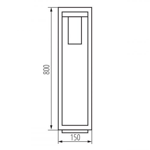 Садовый светильник Kanlux VIMO 80 BR 34989