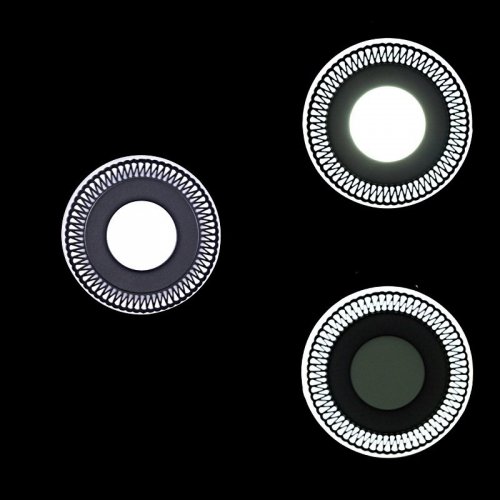 Точечный светильник Reluce 63903-9.0-001RD LED3+3W BK