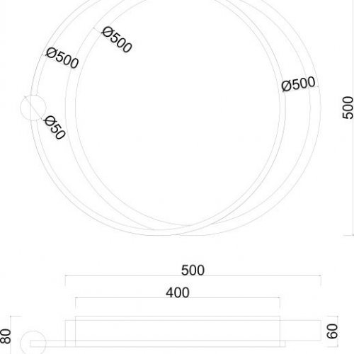 Потолочный светильник Arte Lamp Nashira A2657PL-58WH