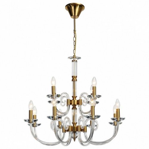 Подвесная люстра Stilfort Glass 1050/03/12P Подвесная люстра Stilfort Glass 1050/03/12P