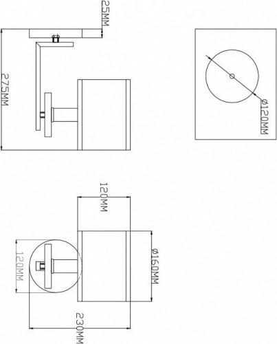 Бра Moderli Trio V2640-1W