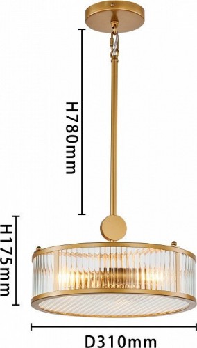 Подвесная люстра Favourite Radiales 3099-3P